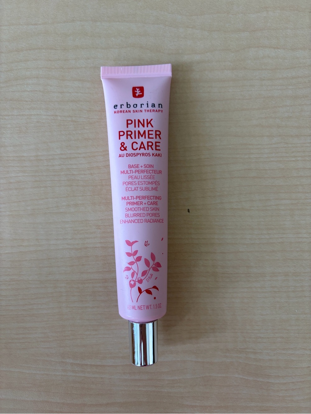 LARGE Erborian Pink Primer and Care 45ml / 1.5 oz